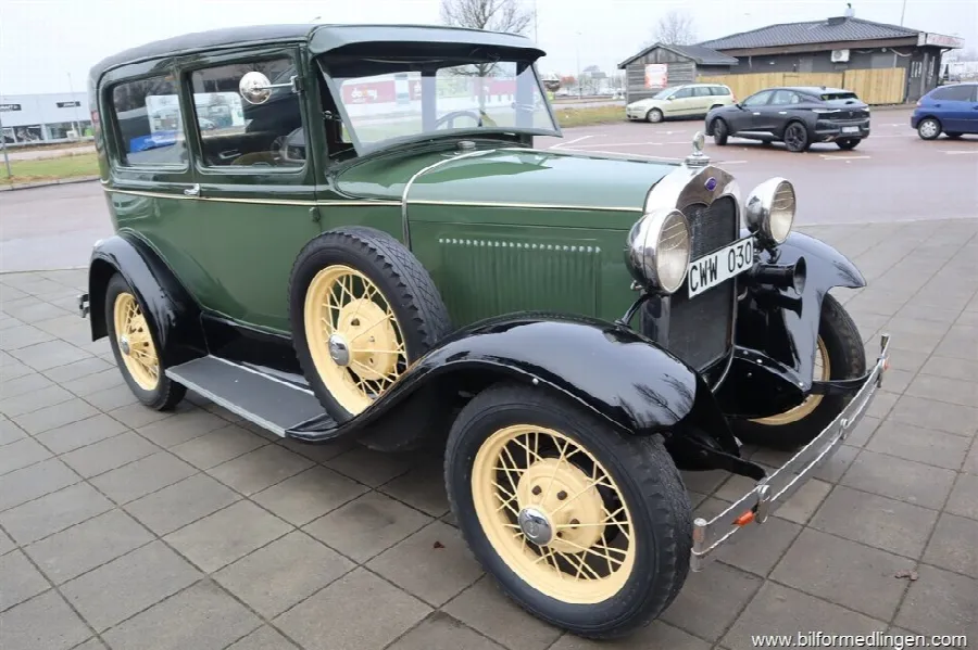 Ford Model A 3.3 Tudor Sedan Handgas Koffert, bild 6 av 12