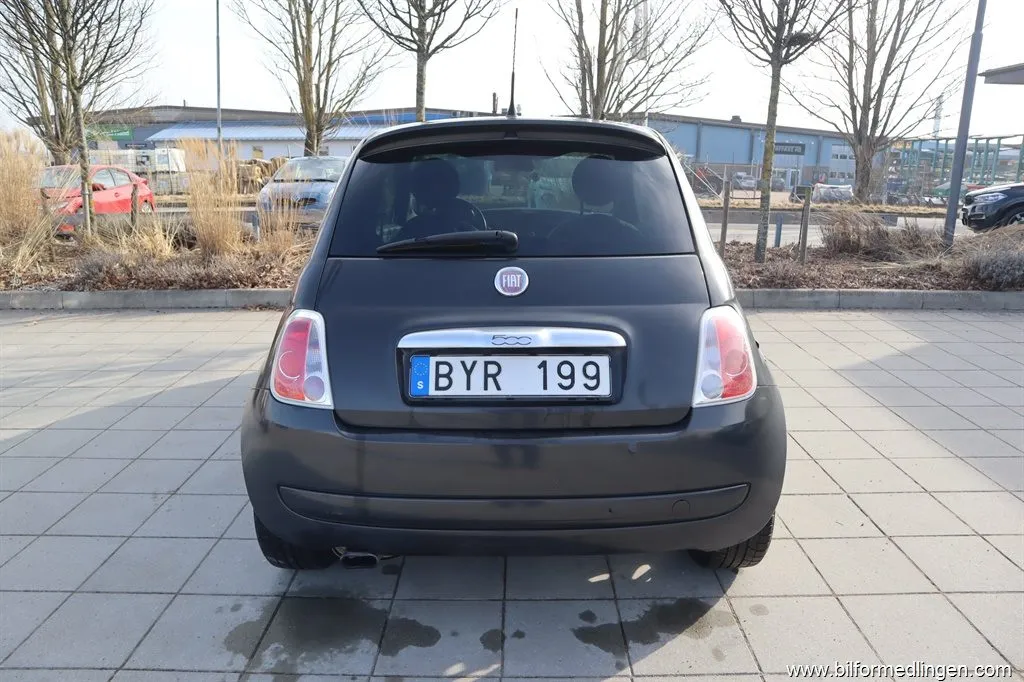 Fiat 500 1.4 16V FWD 100hk Skinn Svensksåld, bild 10 av 12
