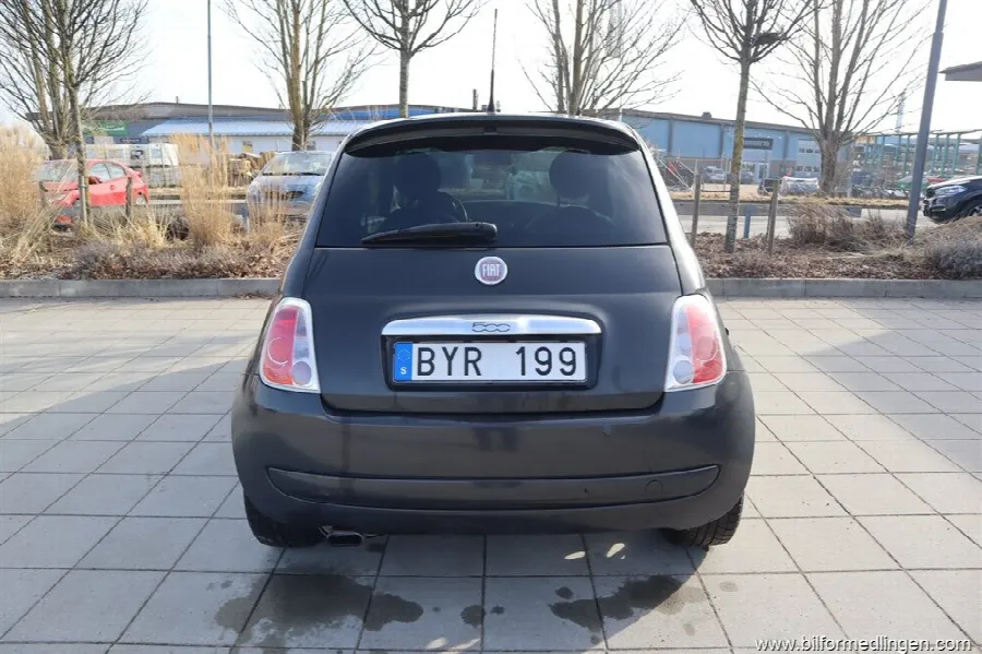 Fiat 500 1.4 16V FWD 100hk Skinn Svensksåld, bild 10 av 12