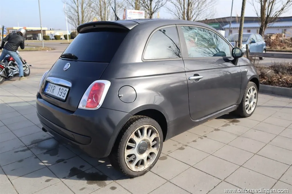 Fiat 500 1.4 16V FWD 100hk Skinn Svensksåld, bild 3 av 12