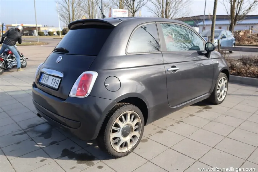 Fiat 500 1.4 16V FWD 100hk Skinn Svensksåld, bild 3 av 12