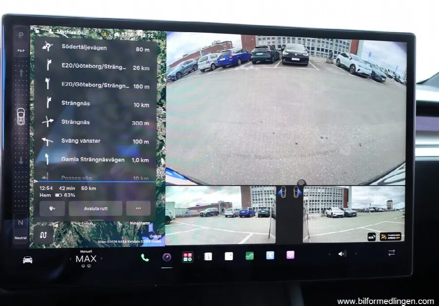 Tesla Model X Plaid AWD 1020hk S/V-hjul 1 ägare Moms, bild 10 av 12