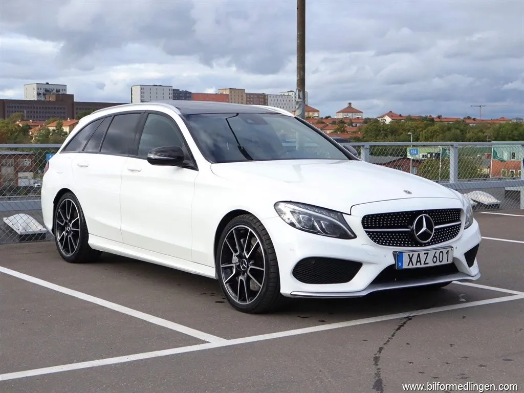 Mercedes-Benz C AMG C 43 4MATIC 367hk Burmester, Pano, Drag, bild 3 av 12