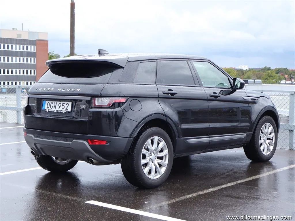Land Rover Range Rover Evoque 2.0 TD4 AWD 150hk S/V-hjul, bild 4 av 12