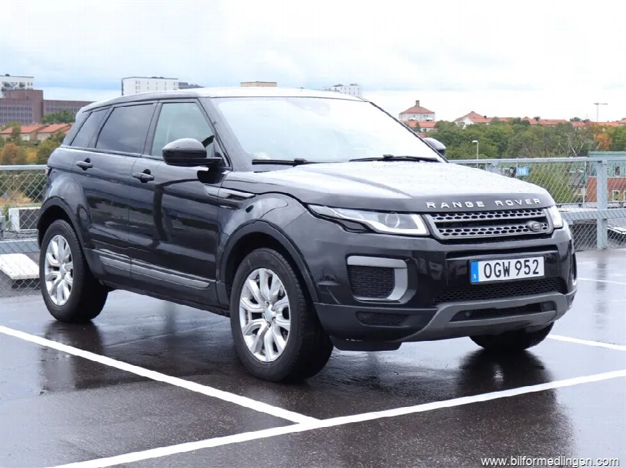 Land Rover Range Rover Evoque 2.0 TD4 AWD 150hk S/V-hjul, bild 2 av 12