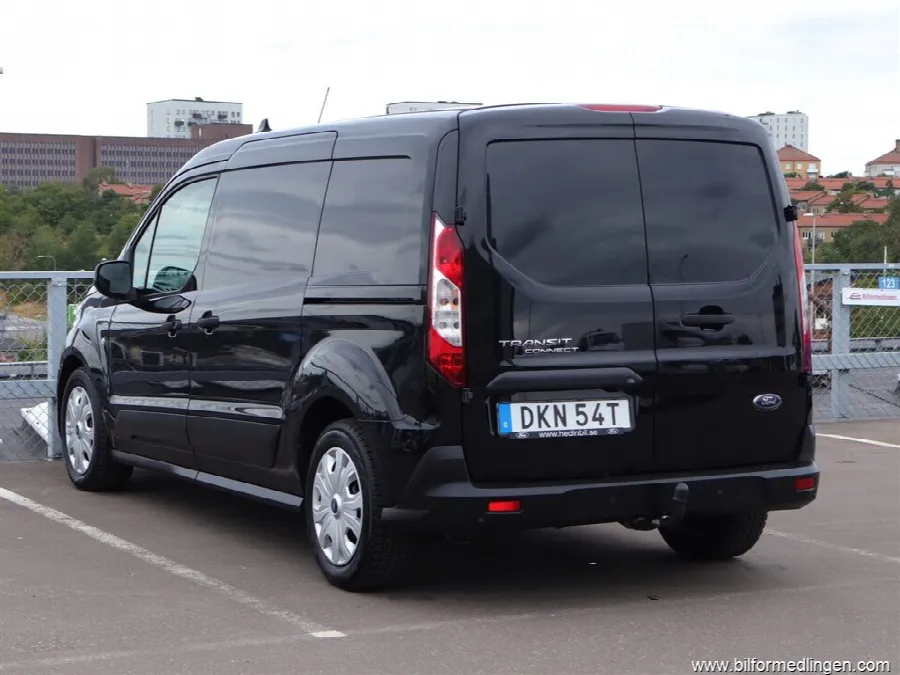 Ford Transit Connect 220 LWB 100hk S/V-hjul Drag Inred Moms, bild 3 av 12