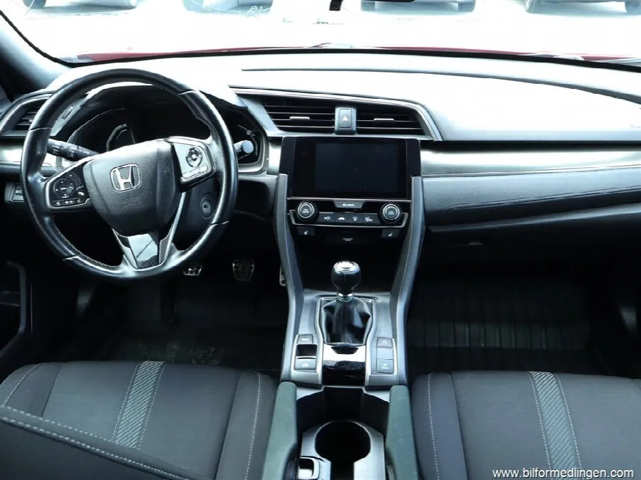 Honda Civic 1.6 i-DTEC FWD 120hk S/V-hjul Kamera, bild 6 av 12