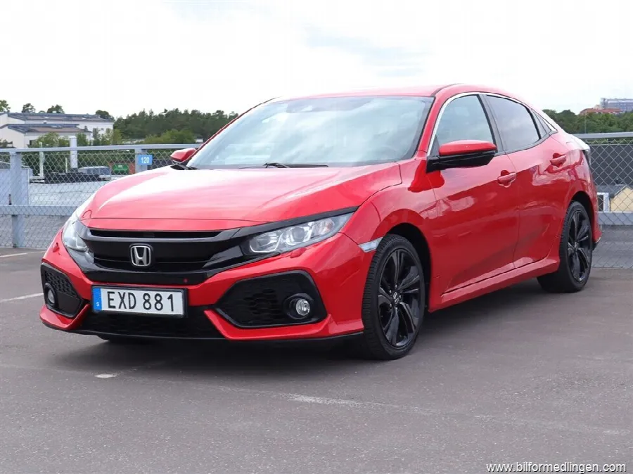 Honda Civic 1.6 i-DTEC FWD 120hk S/V-hjul Kamera, bild 3 av 12