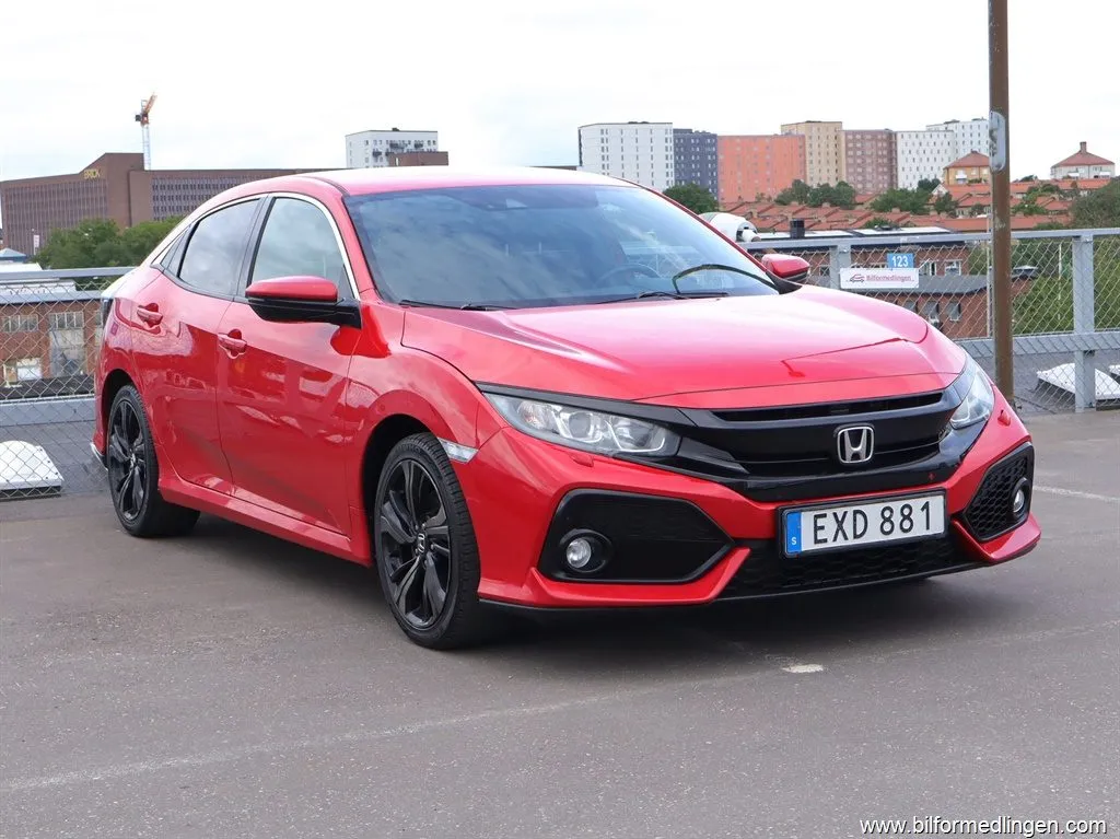 Honda Civic 1.6 i-DTEC FWD 120hk S/V-hjul Kamera, bild 2 av 12