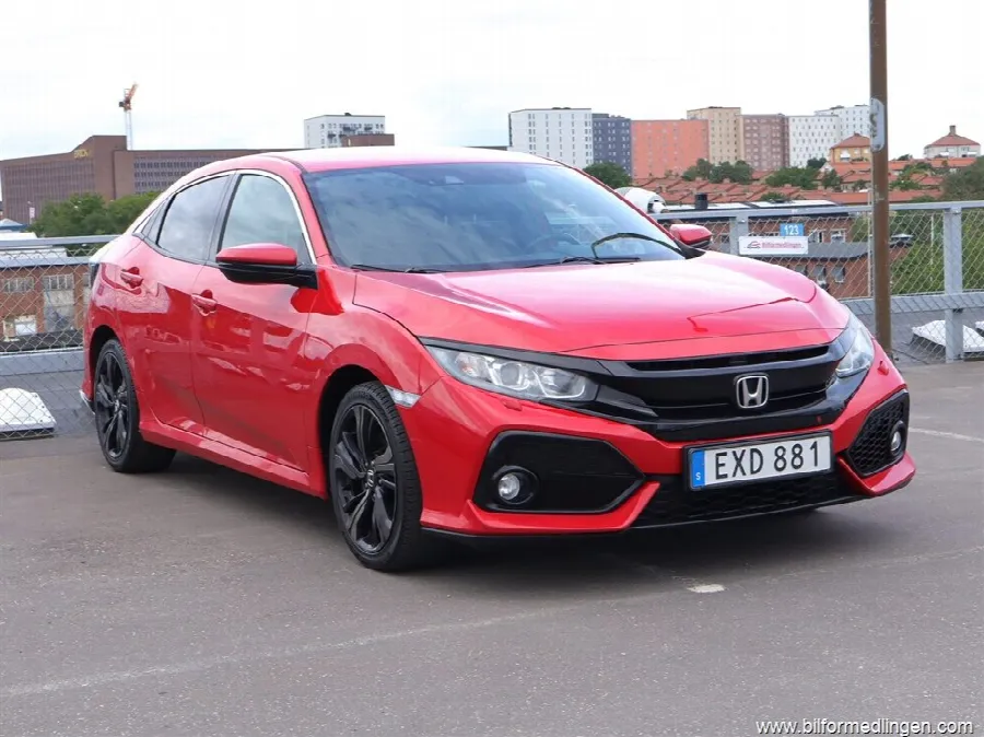 Honda Civic 1.6 i-DTEC FWD 120hk S/V-hjul Kamera, bild 2 av 12