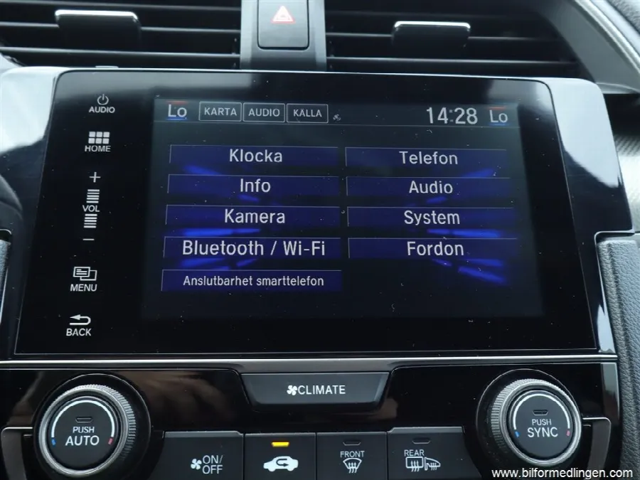 Honda Civic 1.6 i-DTEC FWD 120hk S/V-hjul Kamera, bild 12 av 12