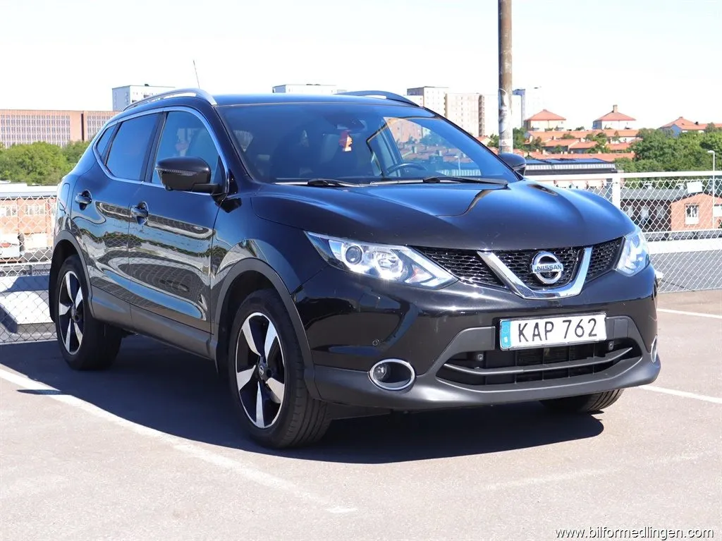 Nissan Qashqai 1.2 FWD 115hk S/V-hju Pano Tekna, bild 2 av 12