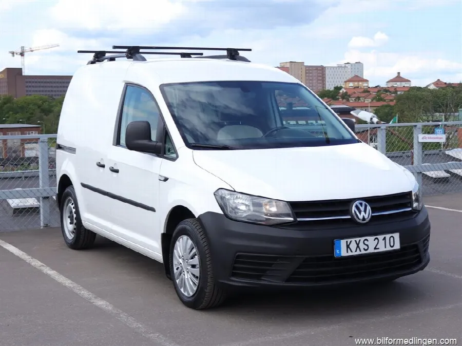 Volkswagen Caddy 1.6 TDI FWD 102hk S/V-hjul Drag Takräcken, bild 2 av 12