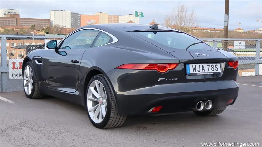 Jaguar F-Type 3.0 V6 Coupé 340hk Pano Nyservad, bild 4 av 12