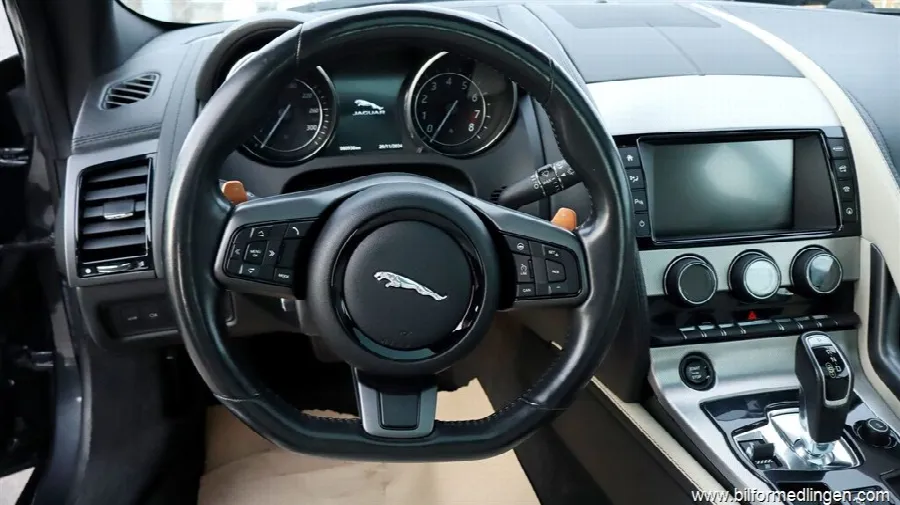 Jaguar F-Type 3.0 V6 Coupé 340hk Pano Nyservad, bild 7 av 12