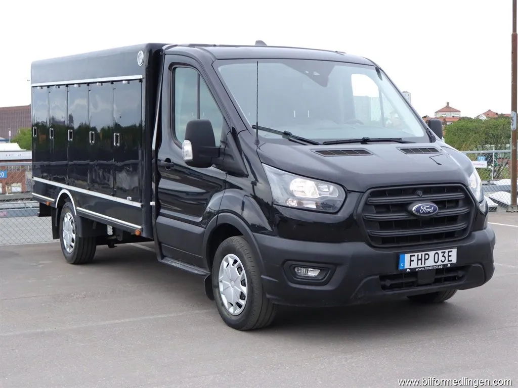 Ford Transit Chassi Flak Kylbil 1 ägare Moms, bild 2 av 12