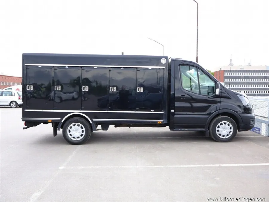 Ford Transit Chassi Flak Kylbil 1 ägare Moms, bild 4 av 12