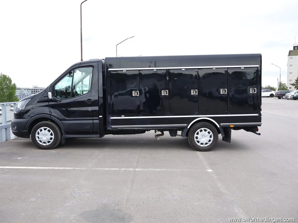 Ford Transit Chassi Flak Kylbil 1 ägare Moms, bild 3 av 12