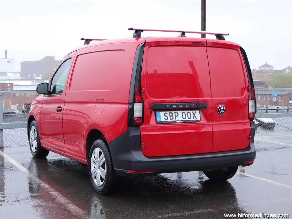 Volkswagen Caddy CARGO 2.0 TDI 122hk S/V-hjul Värmare Moms, bild 3 av 12