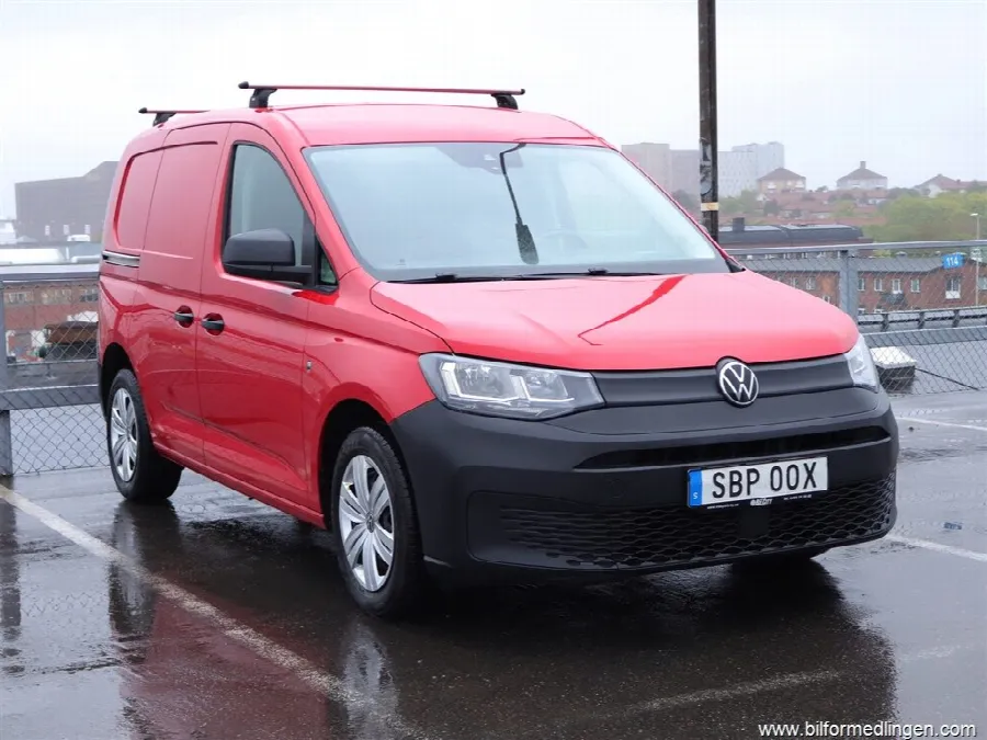 Volkswagen Caddy CARGO 2.0 TDI 122hk S/V-hjul Värmare Moms, bild 2 av 12