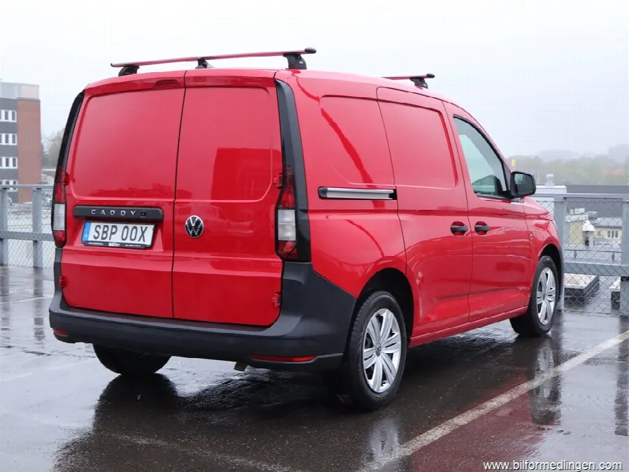 Volkswagen Caddy CARGO 2.0 TDI 122hk S/V-hjul Värmare Moms, bild 4 av 12