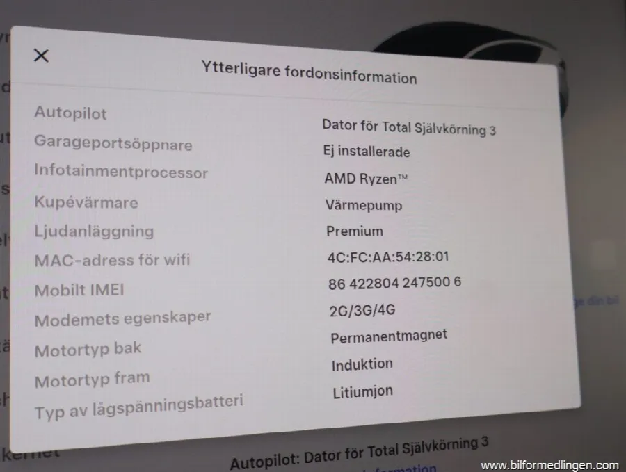 Tesla Model Y AWD Performance 1 ägare, bild 10 av 12