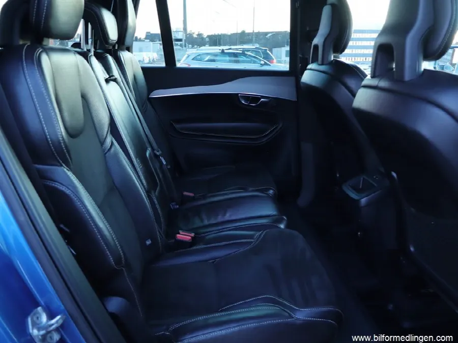 Volvo XC90 D5 AWD R Design HeadUp 7-sits S/V-hjul GPS, bild 7 av 12