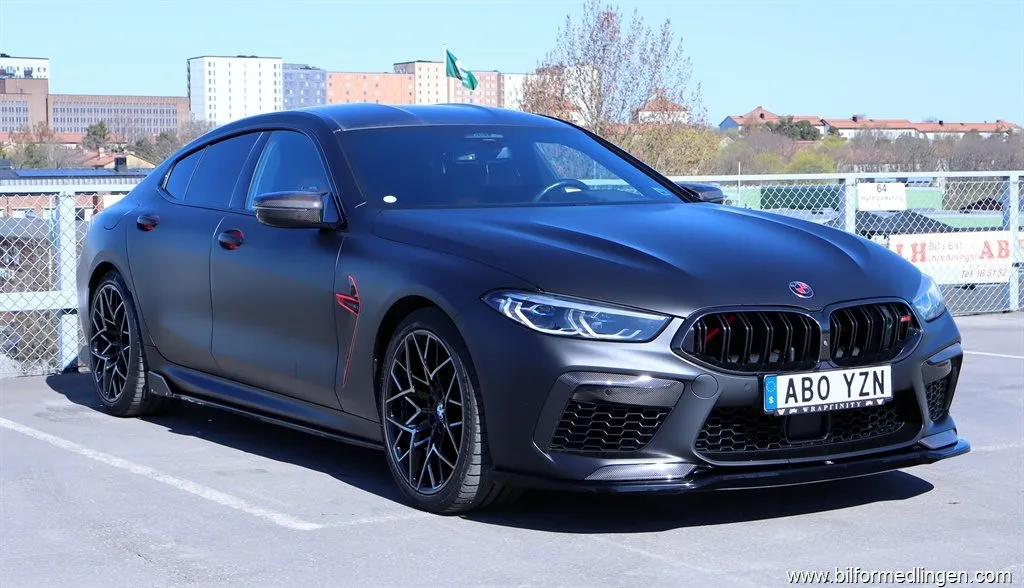 BMW M8 Competition Gran Coupé 625hk Svensksåld, bild 1 av 12