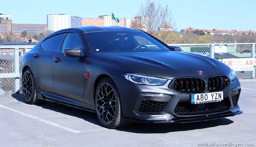 BMW M8 Competition Gran Coupé 625hk Svensksåld, bild 1 av 12