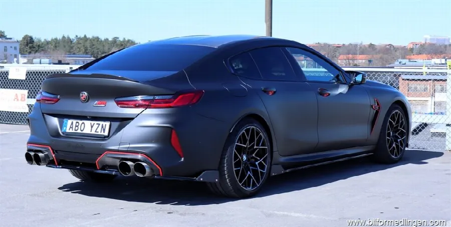 BMW M8 Competition Gran Coupé 625hk Svensksåld, bild 3 av 12