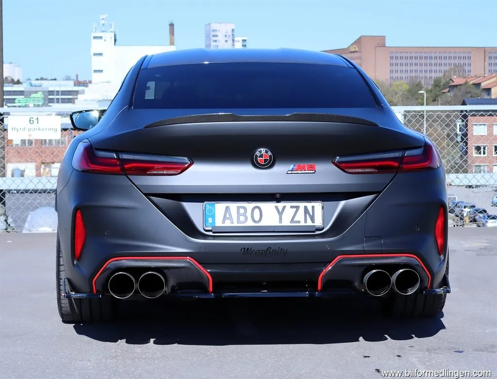 BMW M8 Competition Gran Coupé 625hk Svensksåld, bild 4 av 12