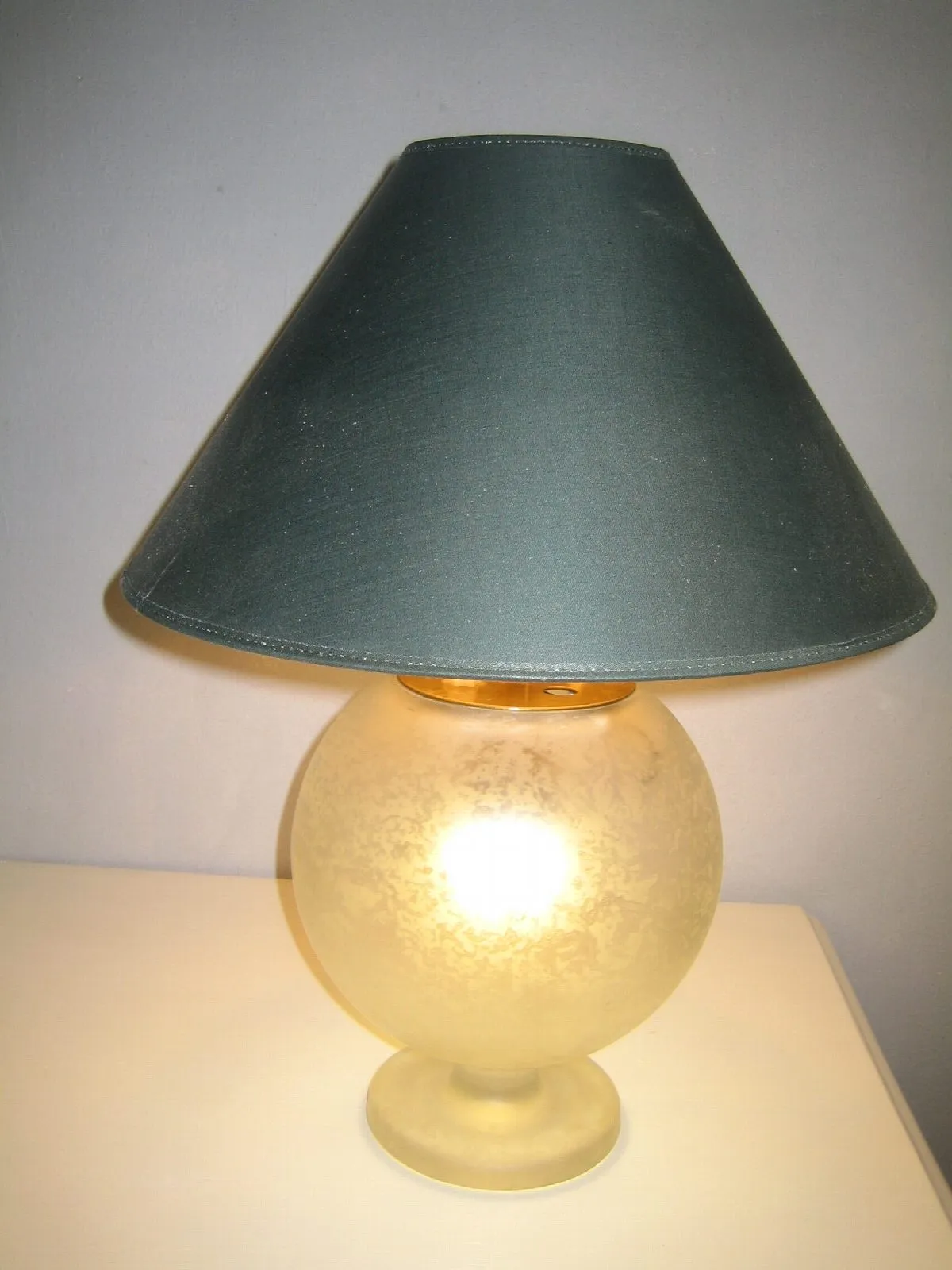Bordslampa av äldre designvaser, 2 ljuspunkter