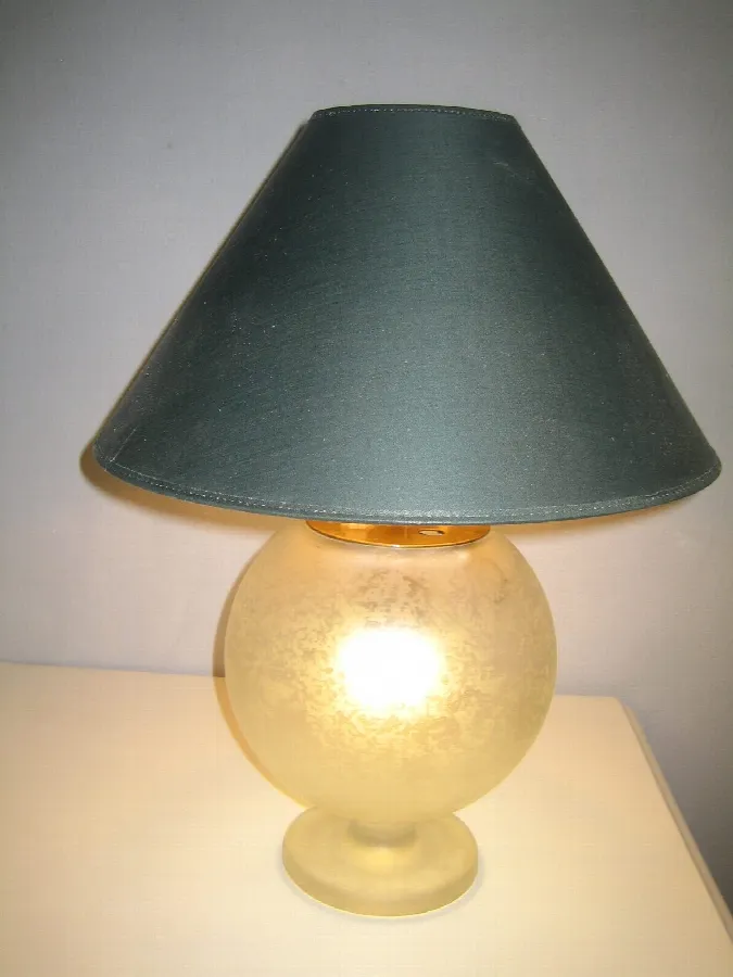 Bordslampa av äldre designvaser, 2 ljuspunkter