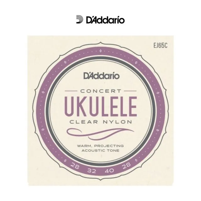 Daddario - EJ65C Ukulele strängset I Concert