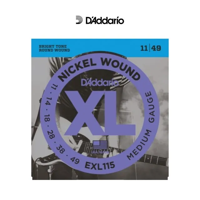 D´addario - EXL115 Elgitarr 11⎜49
