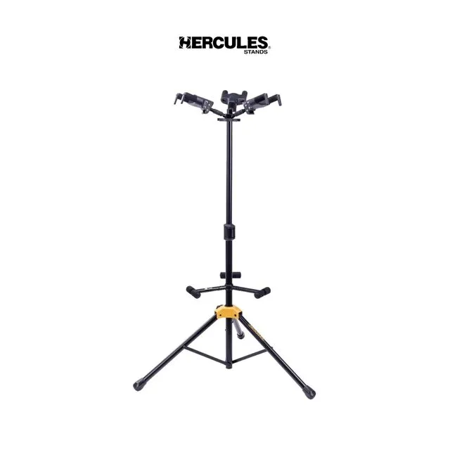 Hercules - GS432B-PLUS Golvstativ för tre gitarrer