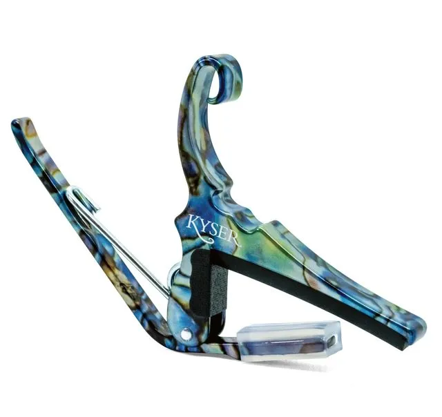 Kyser Quick-Change Acoustic Guitar Capo - Abalone