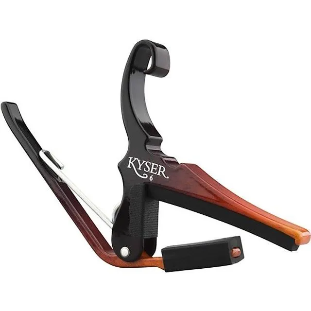 Kyser Quick-Change Capo For 6 String Acoustic Guitars Sunbur