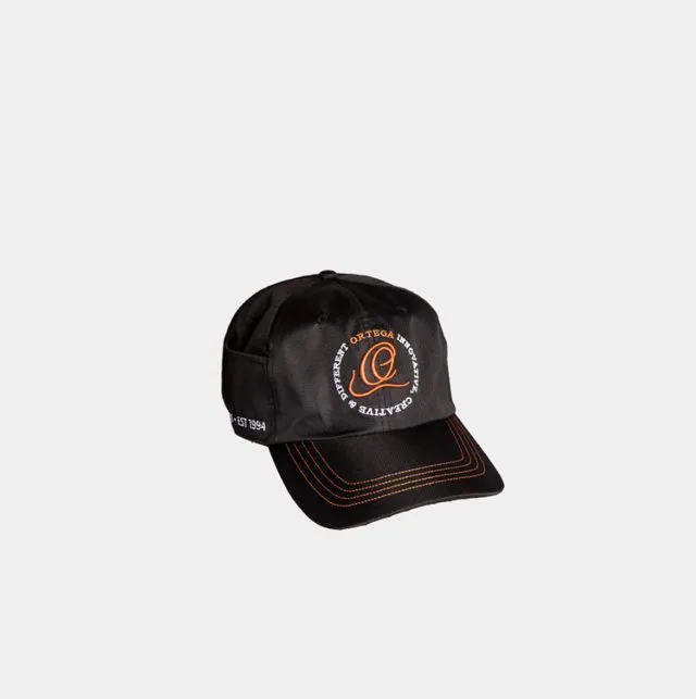 ORTEGA - BASEBALL CAP BLACK - OCAP-BK