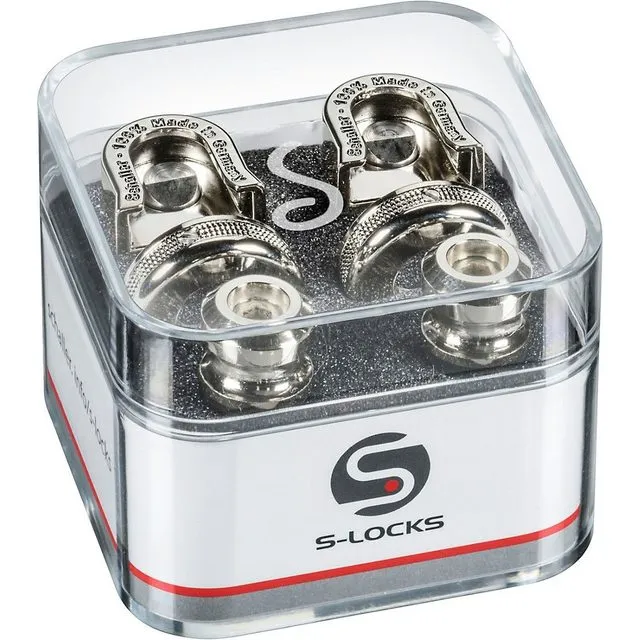 Schaller S-Locks Security Strap Locks - Nickel