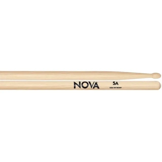 Vic Firth Nova 5A Wood Tip Drum Sticks N5A