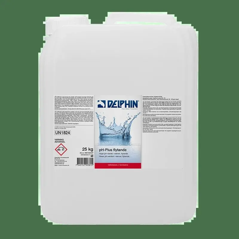 DELPHIN pH-plus flytande 25 kg