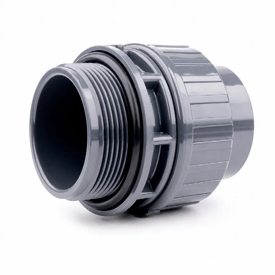 PVC Unionskoppling 50 mm x 2 tum utvändig gänga