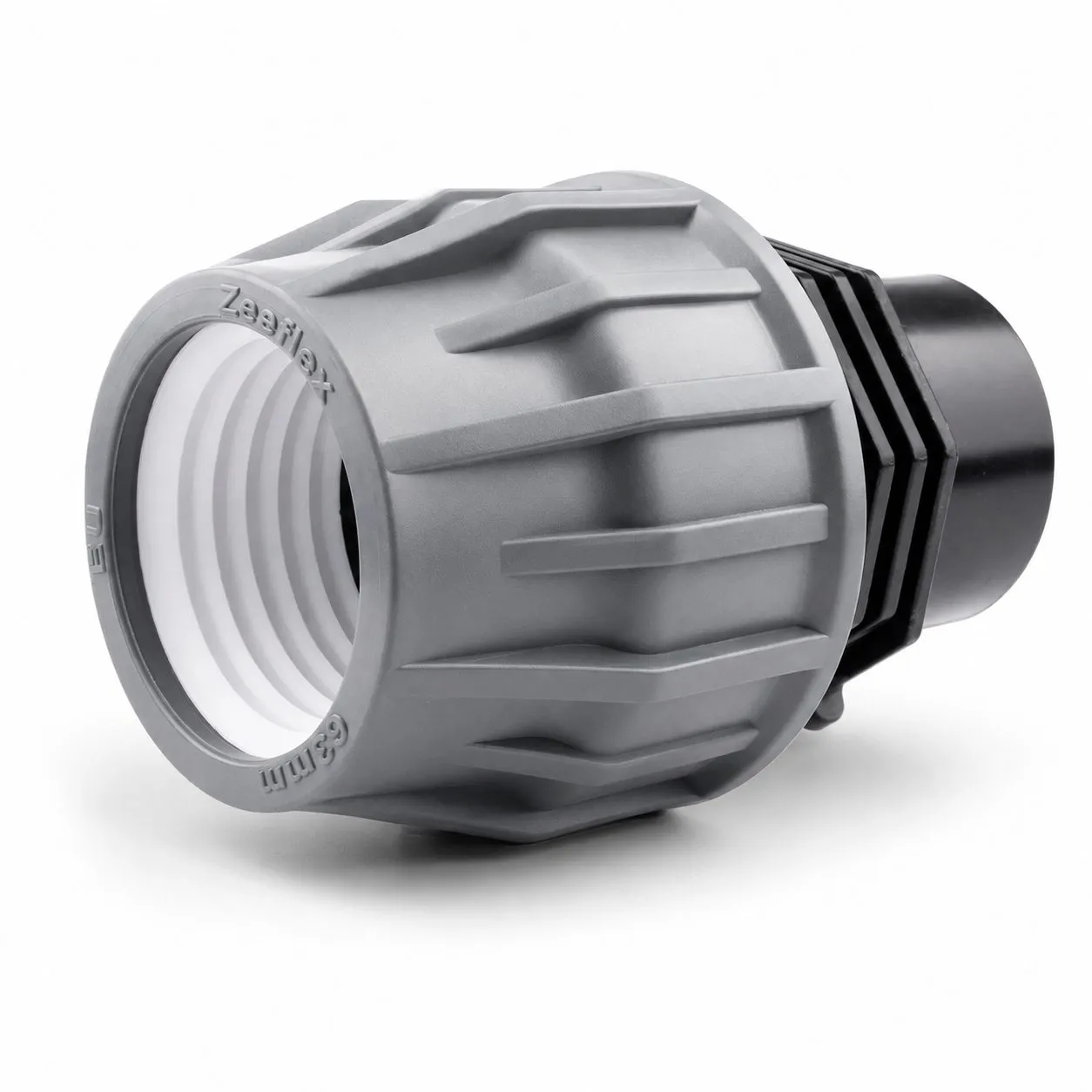 PEM Övergång 50 mm x 50 mm utvändig PVC