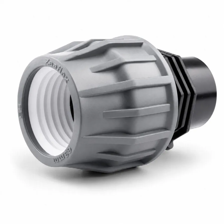 PEM Övergång 50 mm x 50 mm utvändig PVC