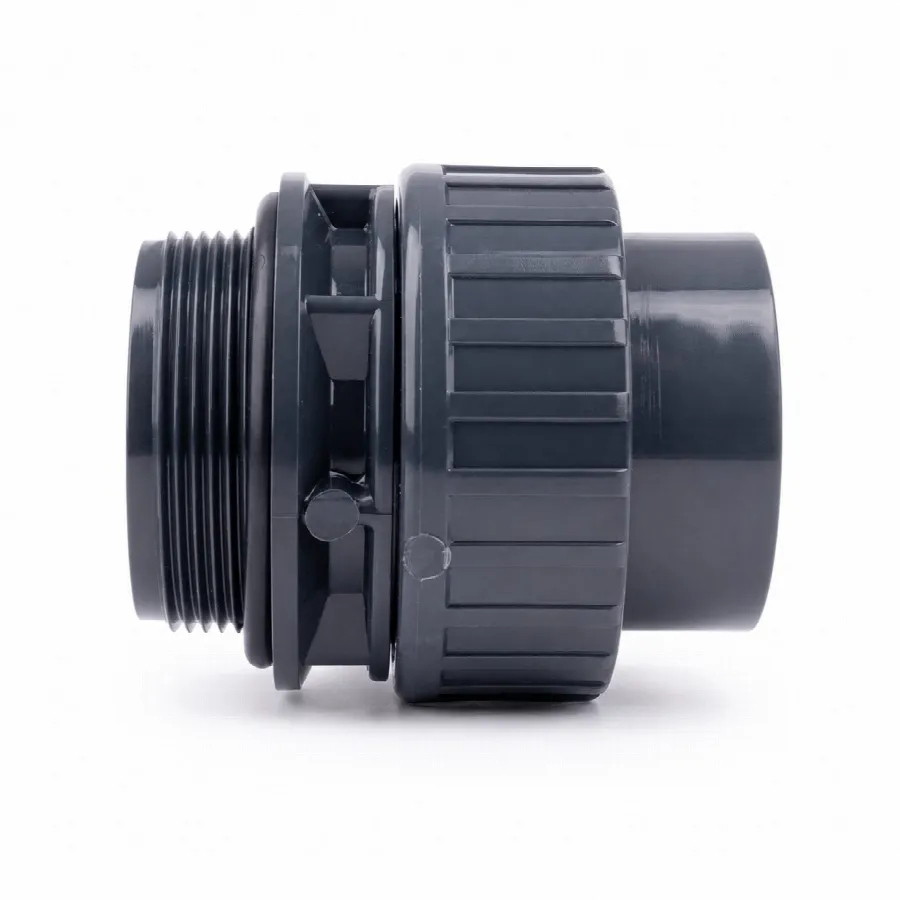 PVC Unionskoppling 50 mm x 1½ tum utvändig gänga
