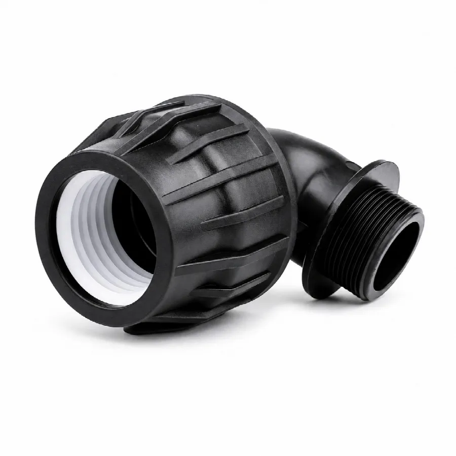 PEM Vinkel 90° 50 mm x 1½ tum utvändig gänga
