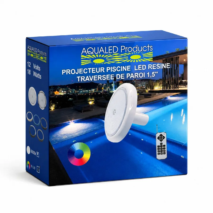 Aqualed LED Poolbelysning RGB 18W