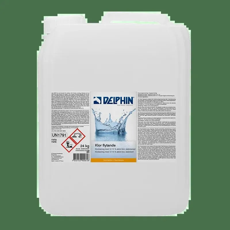Delphin Klor flytande 24 kg