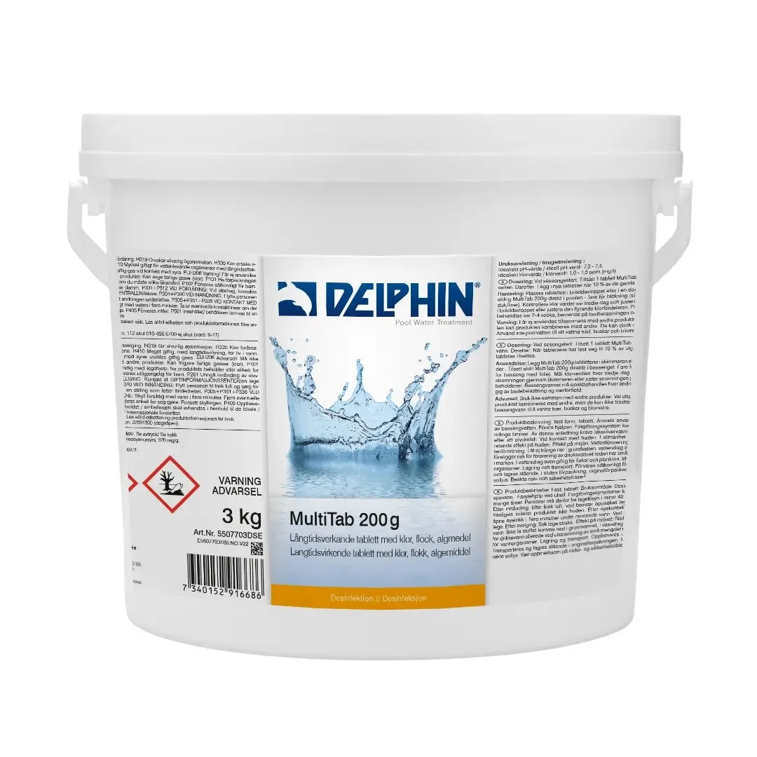 Delphin MultiTab 200g 3 kg